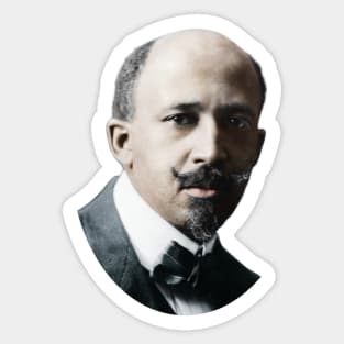 WEB Du Bois Portrait - 1918 - Colorized Sticker